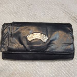 Harley-Davidson black leather wallet